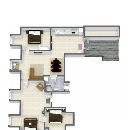 Luxury Apartment W Privat Rooftop Terrace - Cph C København Eksteriør billede